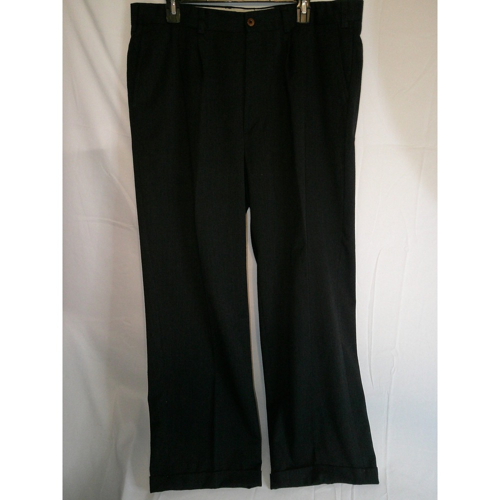 Orvis Wool Blend Dress Pants Men's 38x29 Graphite Business Casual Trousers